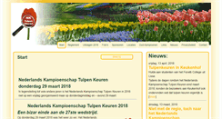 Desktop Screenshot of nktulpenkeuren.nl