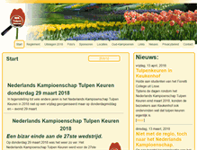 Tablet Screenshot of nktulpenkeuren.nl